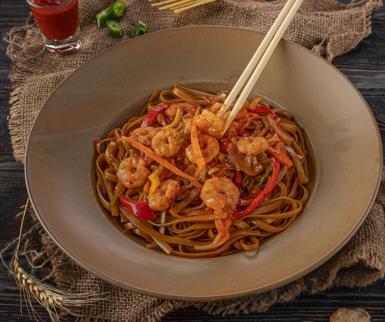 Seafood Noodles