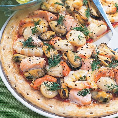Italian Seafood Pizza