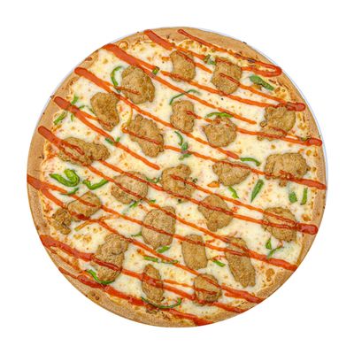 Creamy Sriracha Chicken Pizza