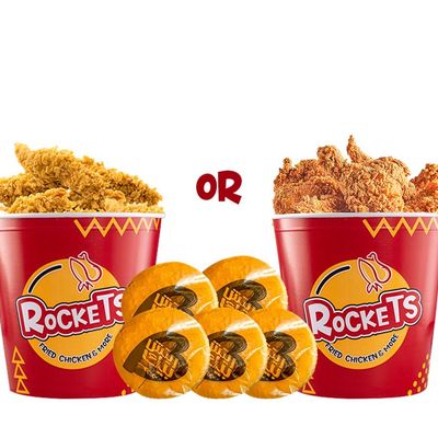 12 Pieces Of Chicken Or 17 Strips Family Meal