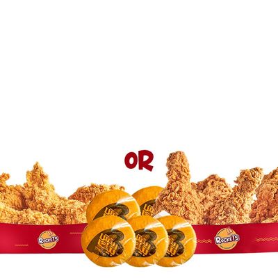 9 Pieces Of Chicken Or 12 Strips Saving Meal