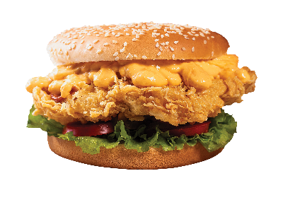 Chicken Cheetos sandwich