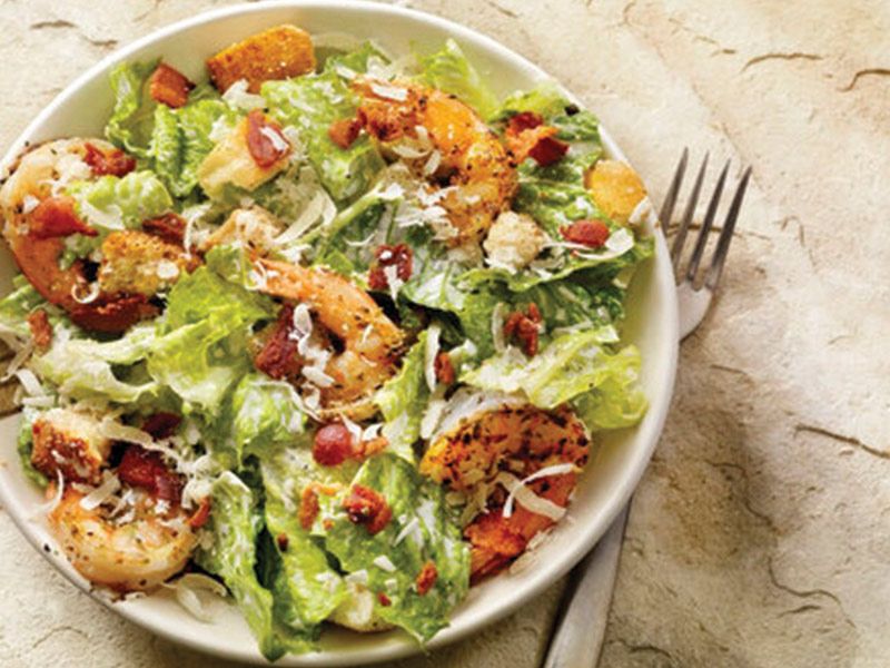 Shrimp Caesar Salad