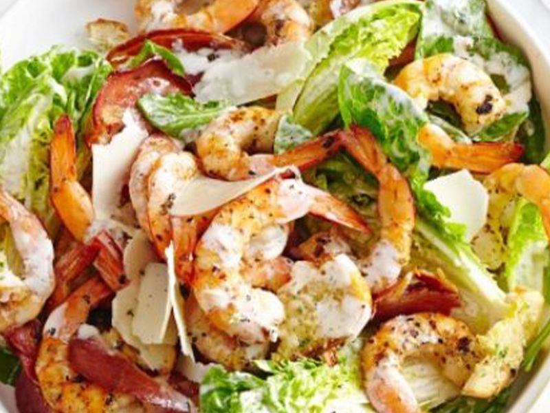 Shrimp Caesar Salad