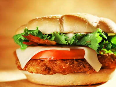 Chicken Pane Burger Sandwich