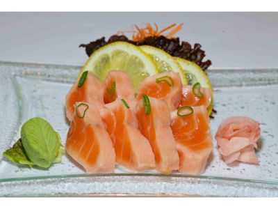 Seared Salmon Sashimi