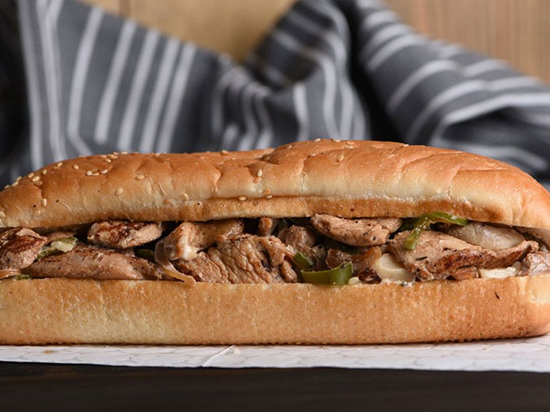 Meat Shawerma Sandwich