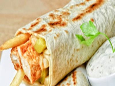 Chicken Shawerma Syrian Sandwich