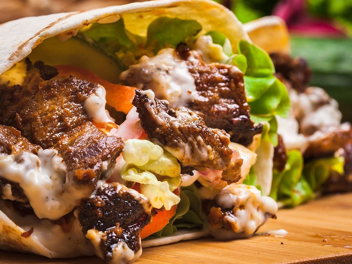 Shawarma crepe