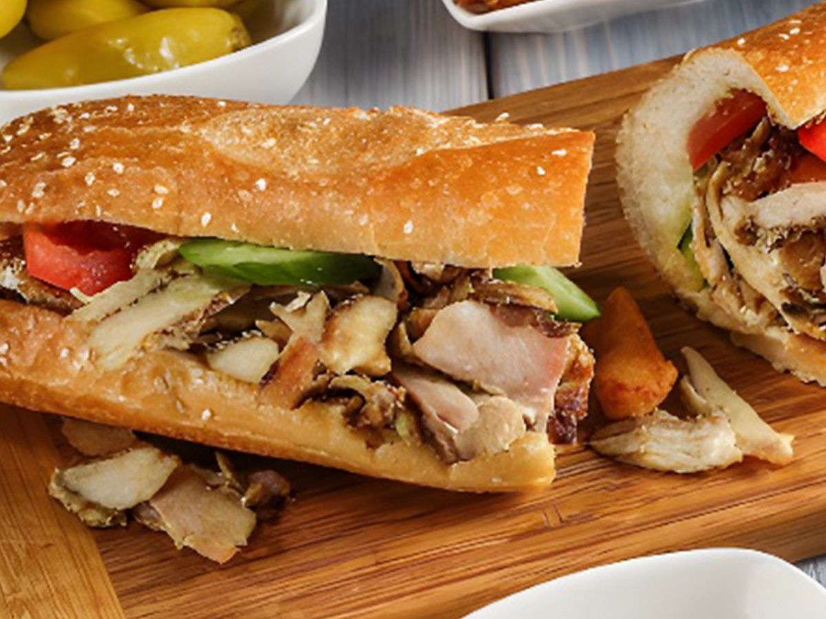 Chicken Shawarma Family Box Syrian Sandwich