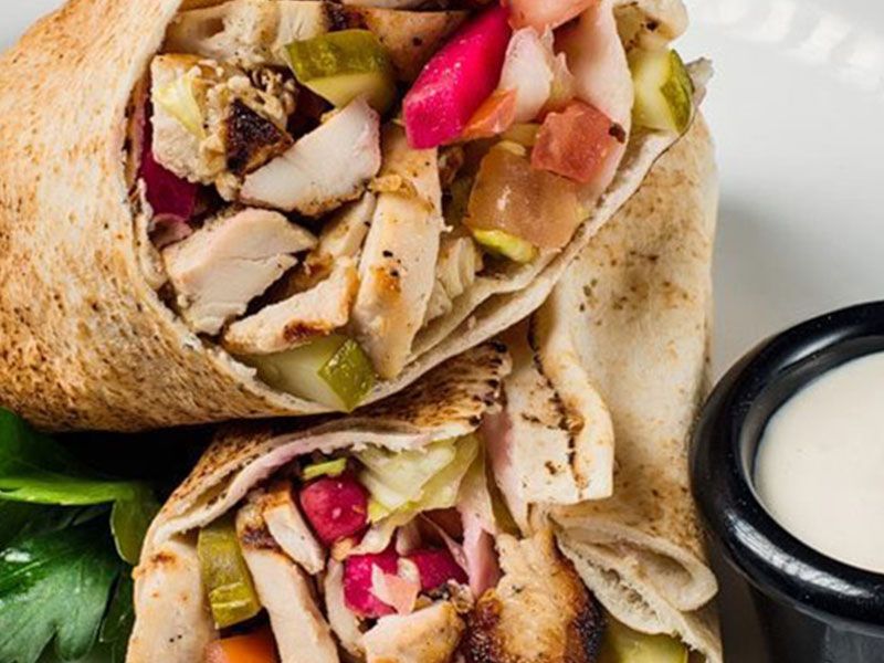 Saroukh Extra Shawerma Sandwich