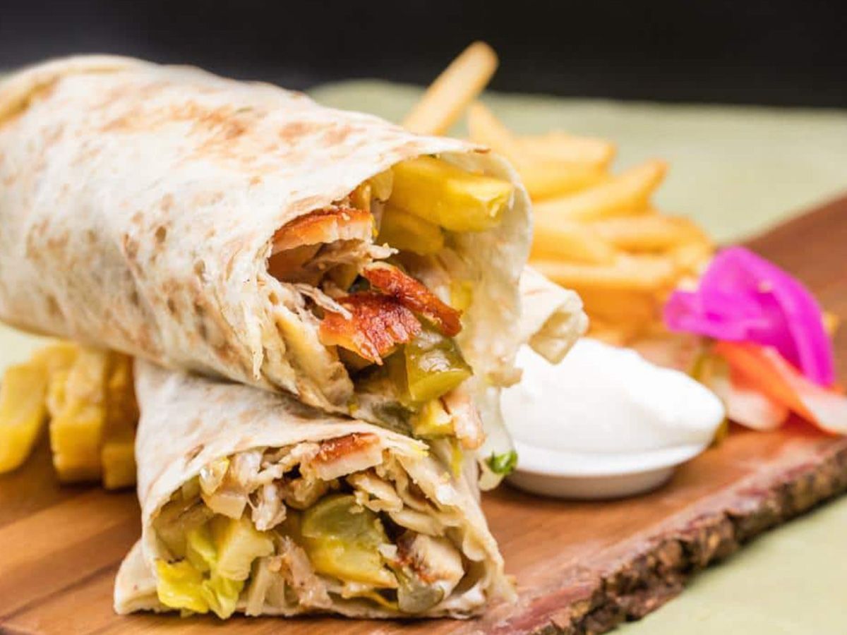 Turkish Jalapeno chicken shawarma Sandwich