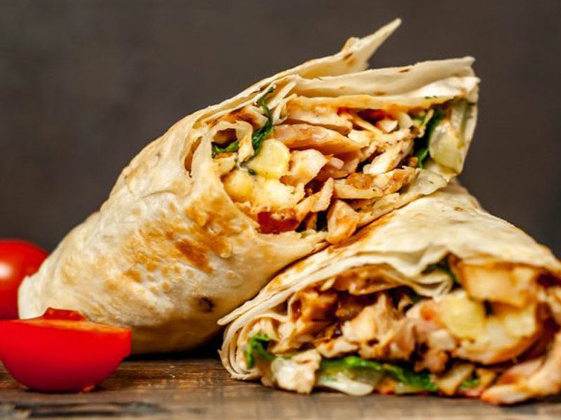 Shawarma Roll Sandwich