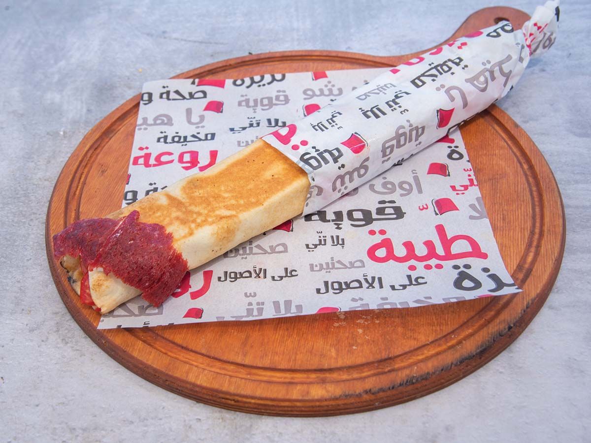 Sausage Shawerma Saj Xl
