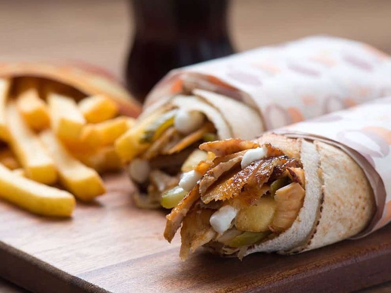 Syrian Shawerma Sandwich