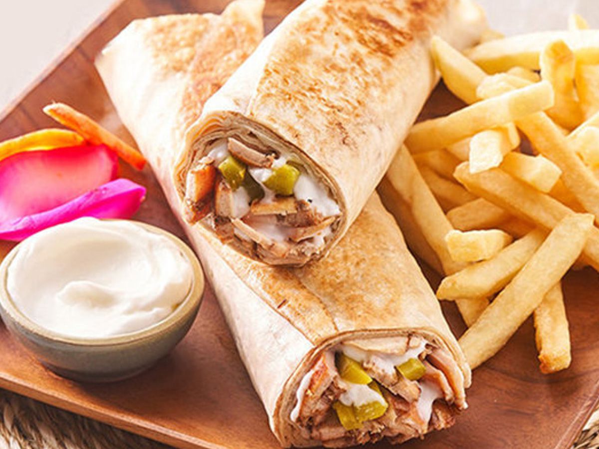 Medium Syrian Chicken Shawarma