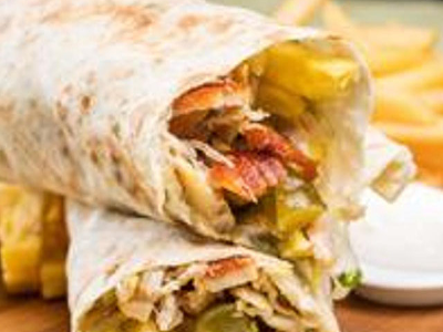 Super Chicken Shawerma Syrian Sandwich
