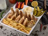 Chopped Sandwich Arabic shawerma meal