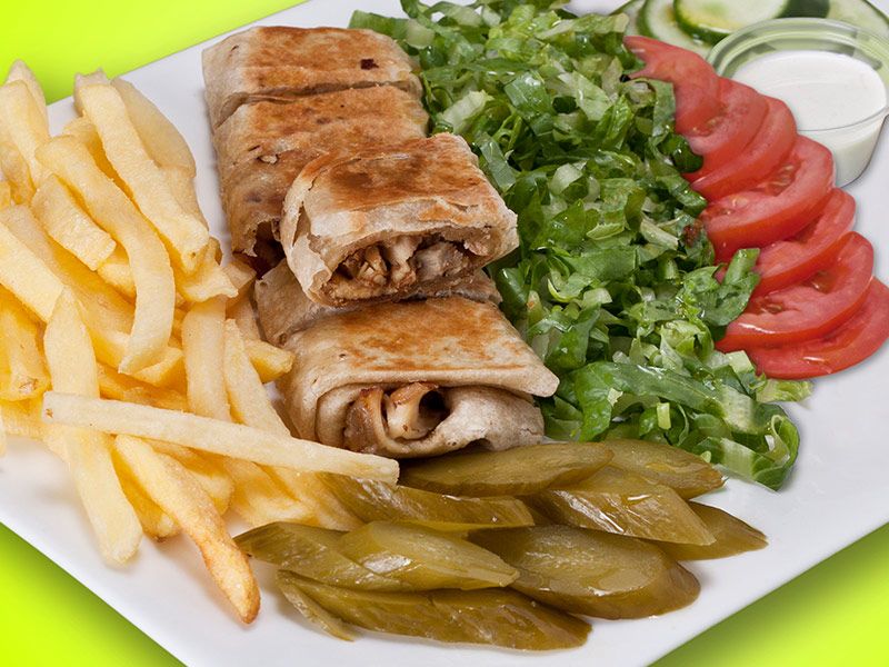 Arabian Shawerma Sandwich