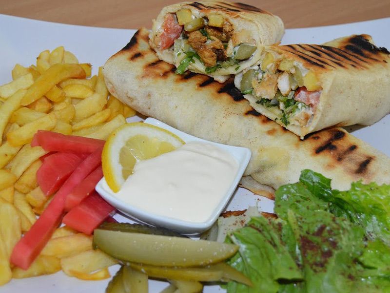 Arabian Chicken Shawerma Meal