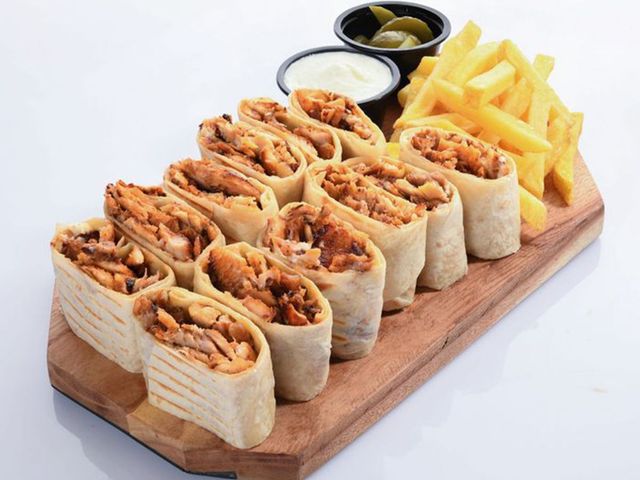 Double Arabic Shawarma Meal
