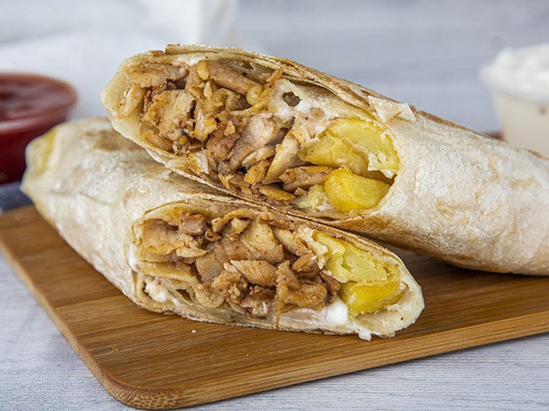 Arabian Meat Shawerma Meal
