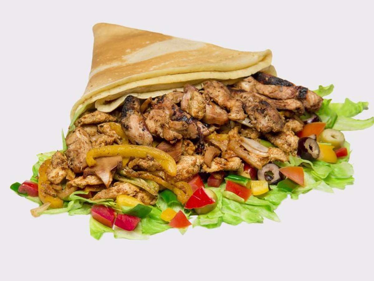 Chicken Shawarma Crepe