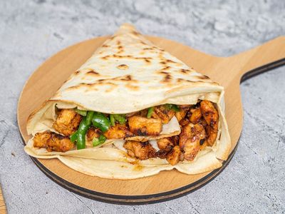 Chicken Shawerma Crepe