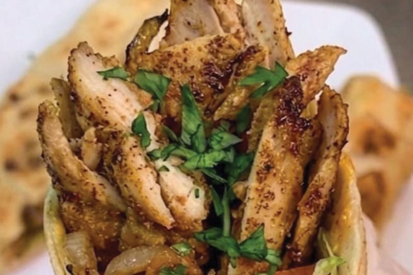 Chicken Shawerma Sandwich Syrian