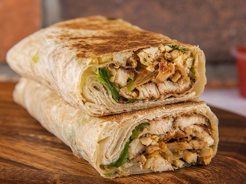 Chicken Shawerma Syrian Sandwich