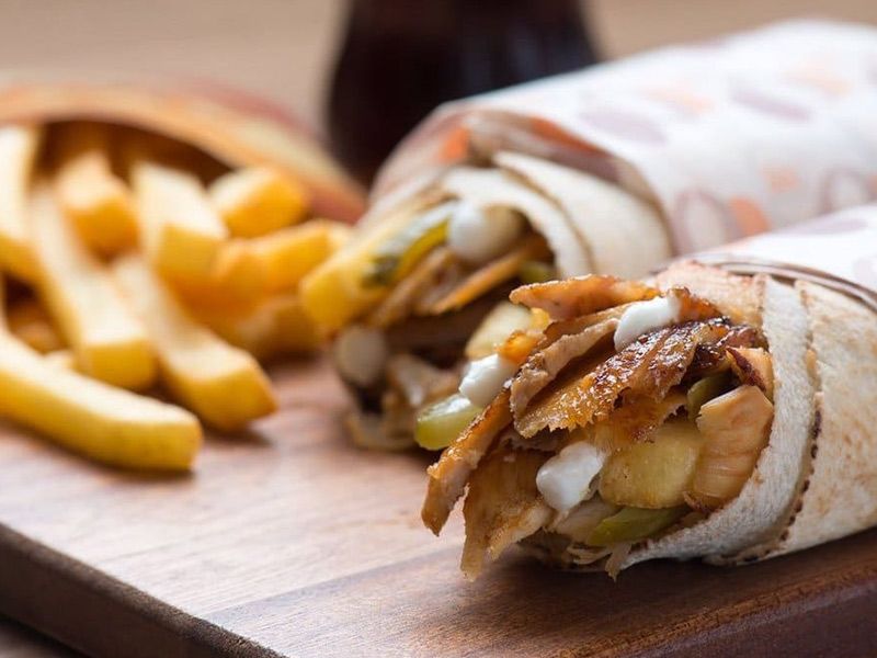 Extra Chicken Shawarma Sandwich