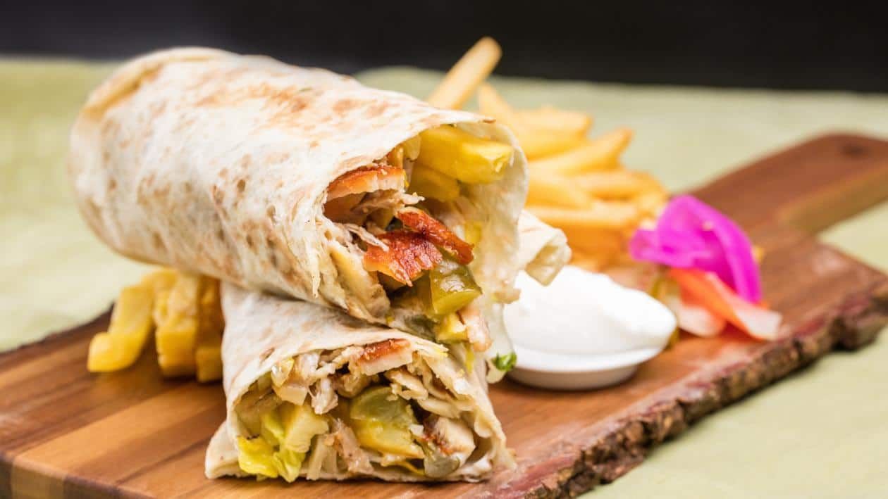 Chicken Shawarma Sandwich Combo