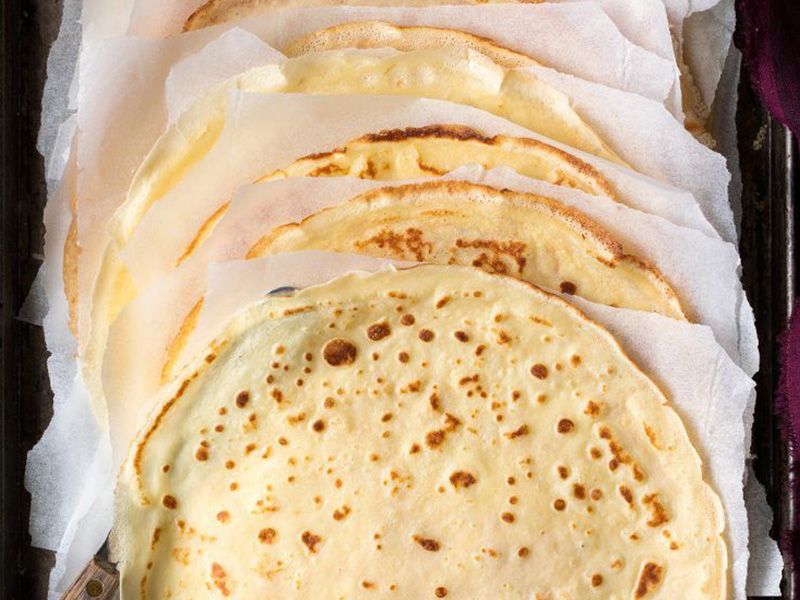 Mix Chicken Shawerma And Chicken Pane Crepe