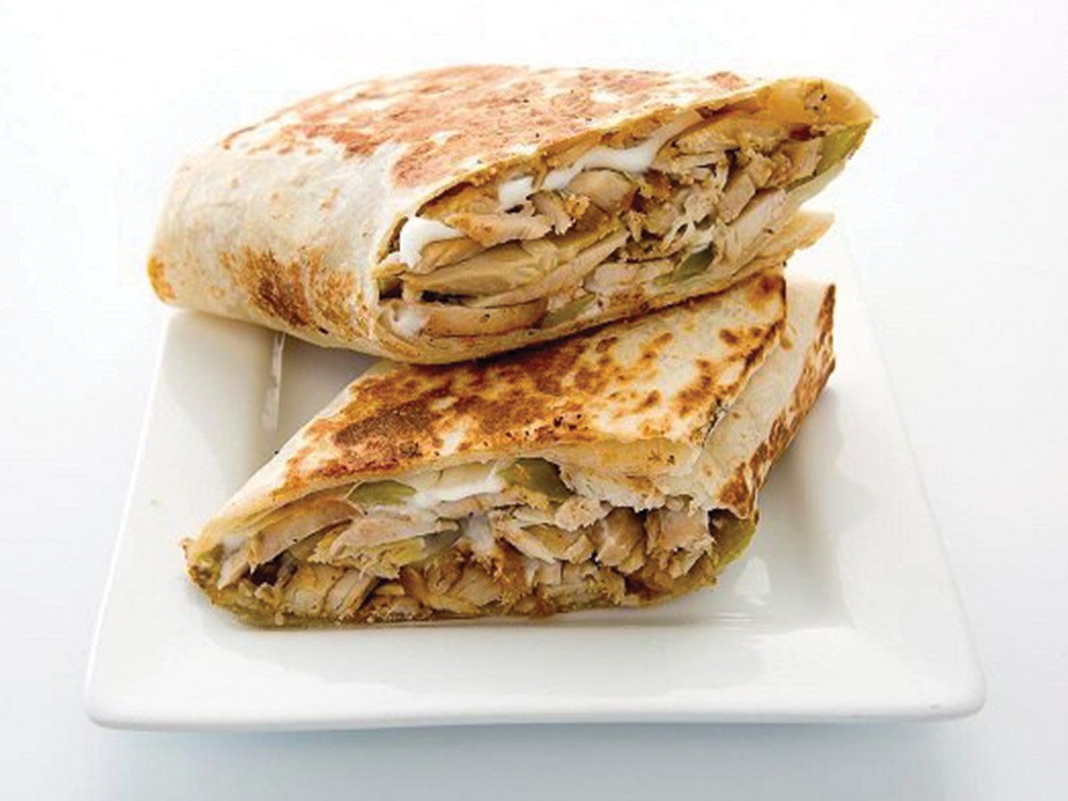 Syrian Chicken Shawarma Sandwich