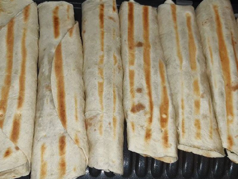 Large Chicken Shawarma Sandwich
