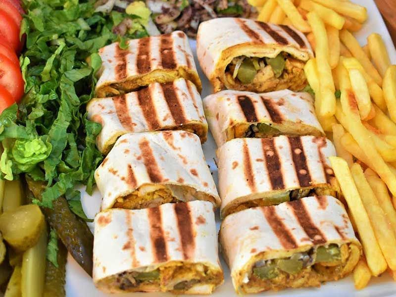 Turkish Arabian Shawerma Meal