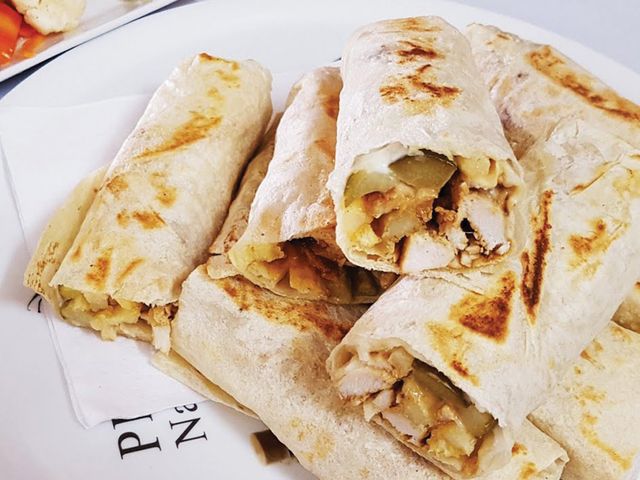 Chicken Shawerma Syrian Bread