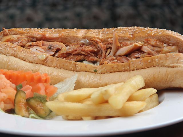 Chicken Shawerma Sandwich
