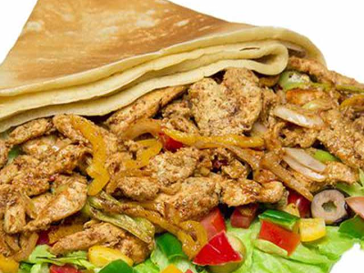 Chicken Shawerma Crepe