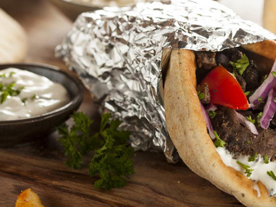 Meat Shawerma Sandwich