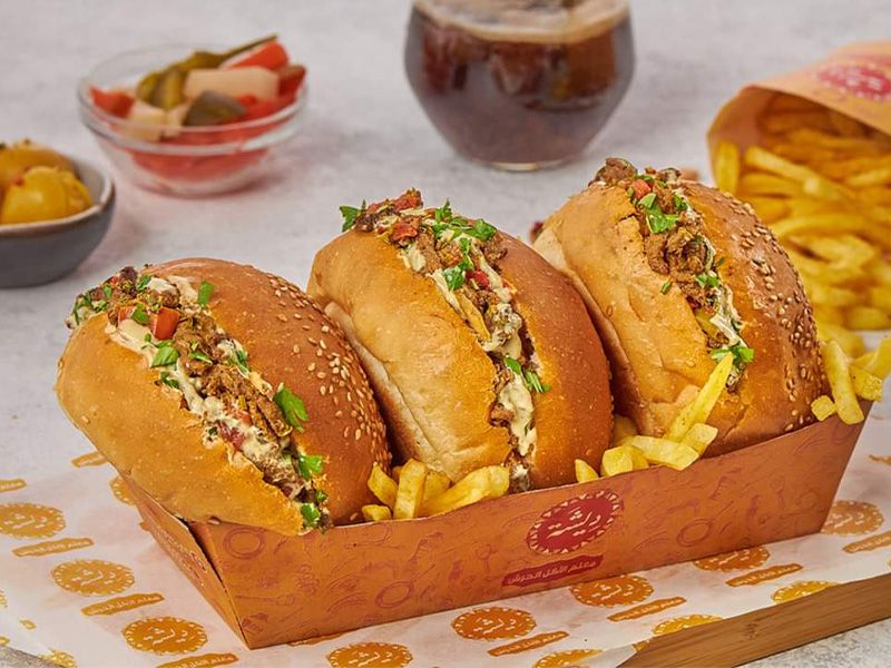 Meat Shawerma Sandwich