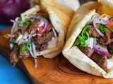 Meat Shawerma Sandwich
