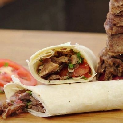 شاورما سورية وسط