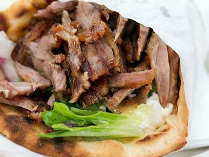 Meat Shawerma Sandwich