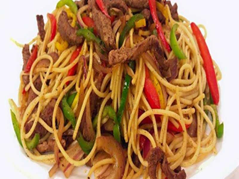 Meat Shawerma Pasta