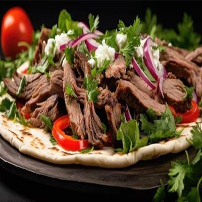 Add beef shawarma