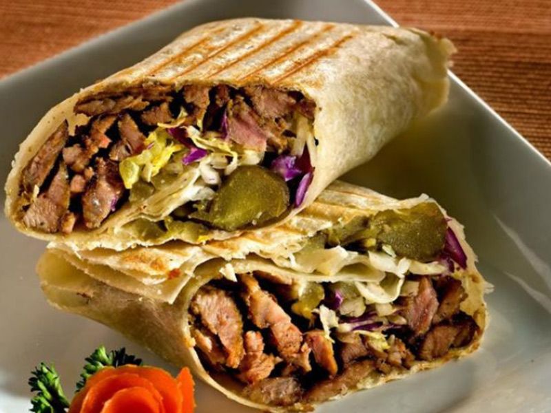 Meat Shawerma Sandwich