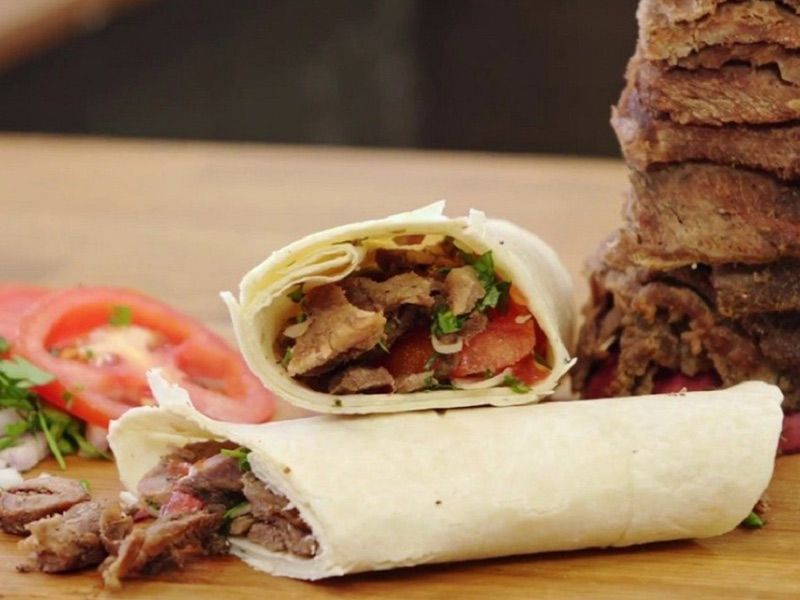 Extra Beef Shawarma Sandwich