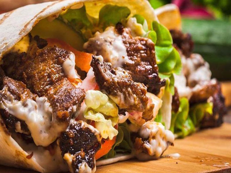 Meat Shawerma Sandwich