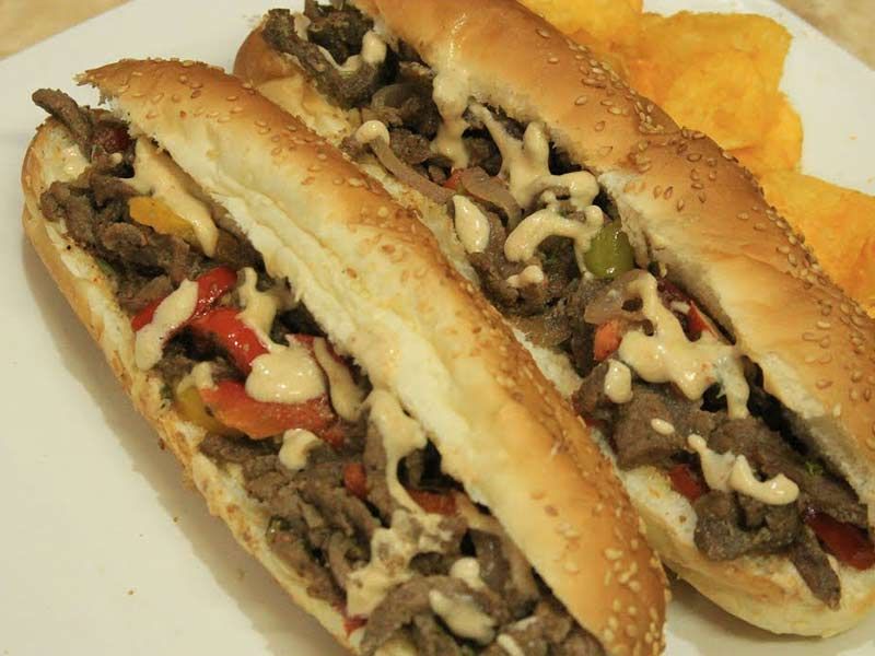 Meat Shawerma Sandwich